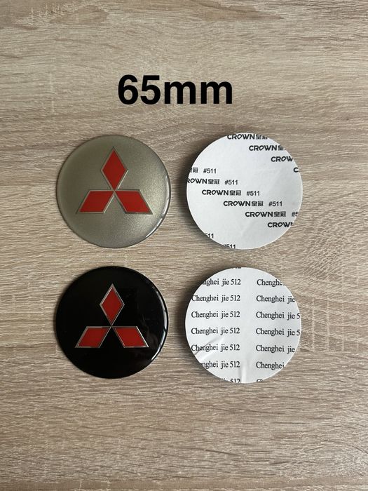 Conjunto Centros Mitsubishi 56mm 60mm 65mm 68mm 75mm 81mm