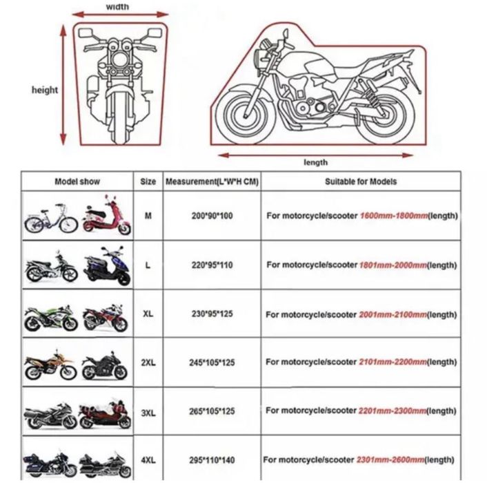 Срібний мото чохол для зовнішнього використання матеріал oxford