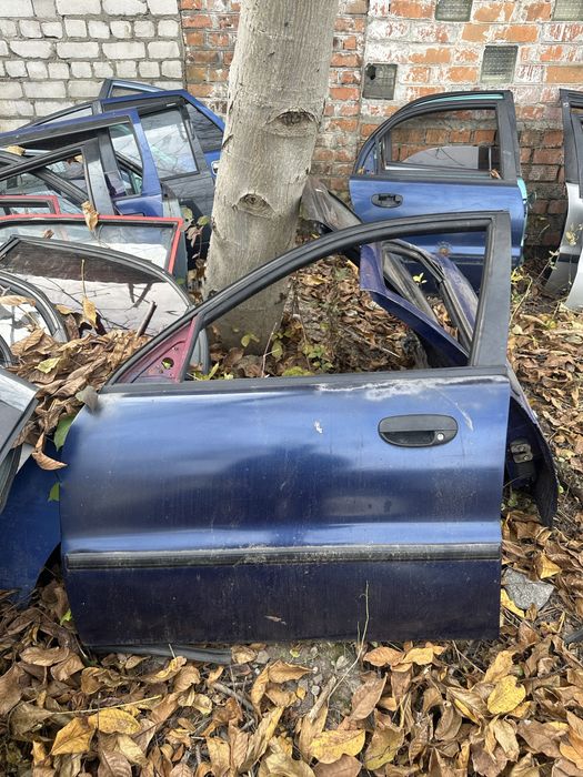 Дверь передняя левая ланос сенс дэу