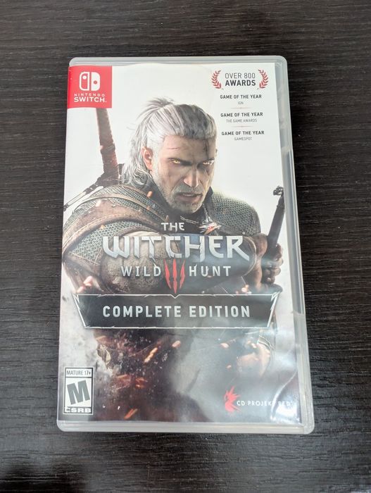 Wiedźmin 3 dziki gon. Edycja kompletna. Nintendo switch