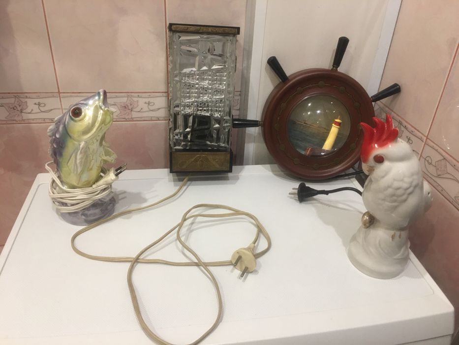 Лампы и светильники ссср,лампа   ,,Кобра,, в рабочем состоянии 1982г