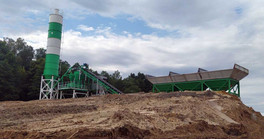 Ленточный конвейер подачи инертных, бетонный завод, транспортер НОВЫЙ