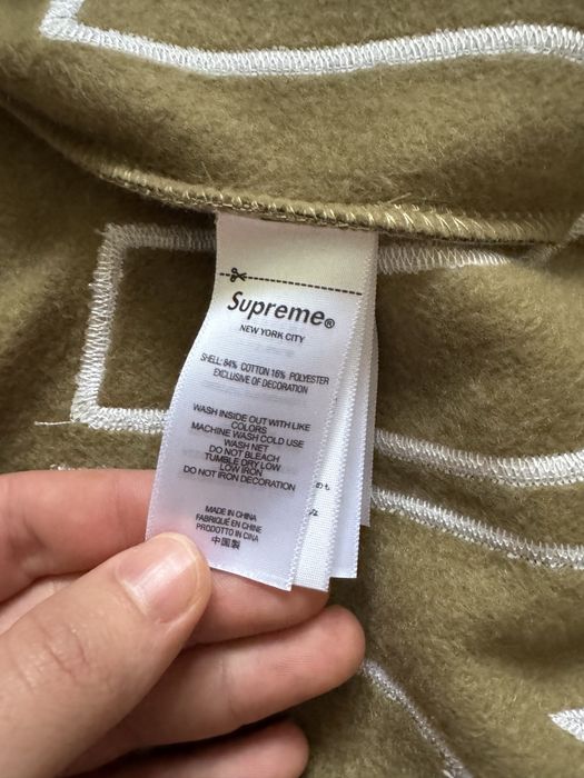 Зип-худи Supreme Big Logo Camo Размер-М