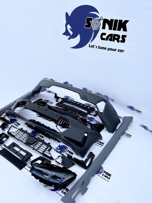 BMW g20 м пакет Обвіс М бампер Фари BMW g20 g21 м Комплект рестайлінга