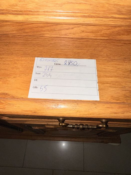 Poękny dębowy duży kredens z Holandii !