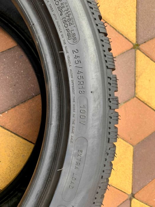 245/45 R18 100V XL Michelin Pilot Alpin PA4 AO / Зимові шини / 2021 Франція