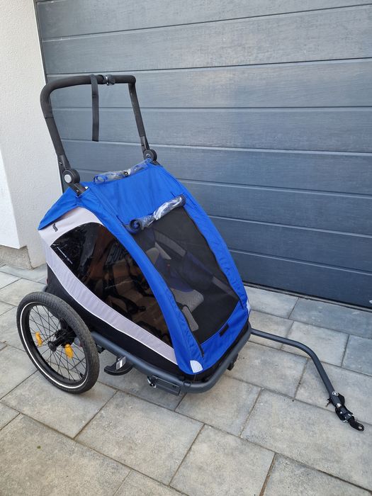 Przyczepka rowerowa Kross Joy, 2 dzieci