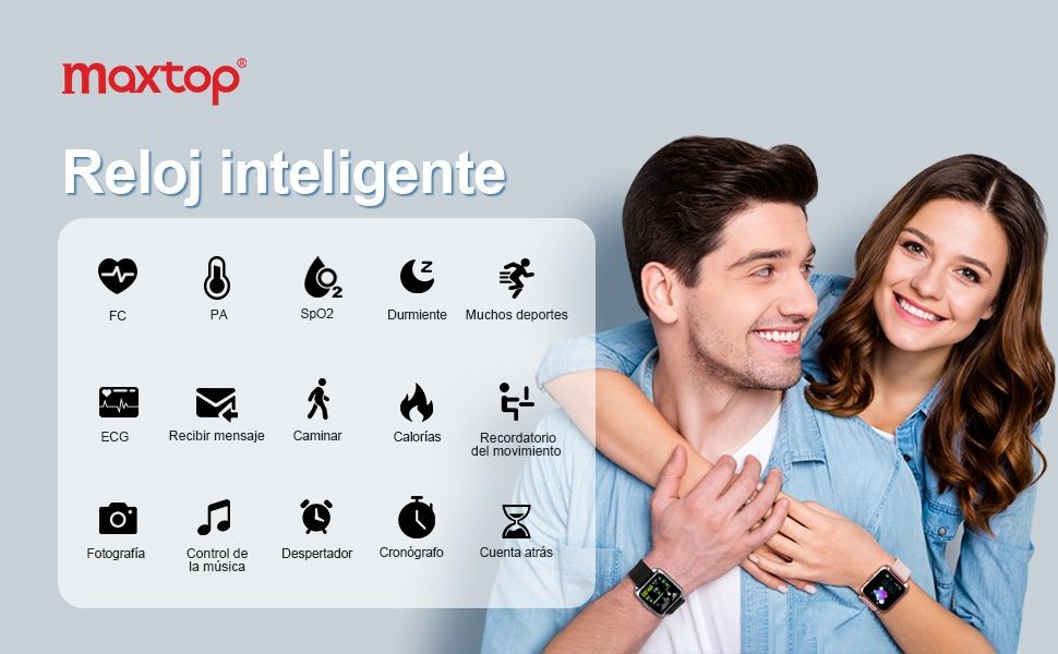 Novo! Relógio inteligente ECG T6 Smartwatch de atividade IP67
