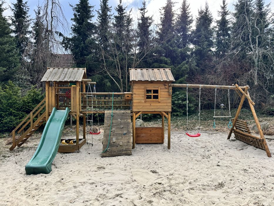 Domek ogrodowy drewniany dla dzieci