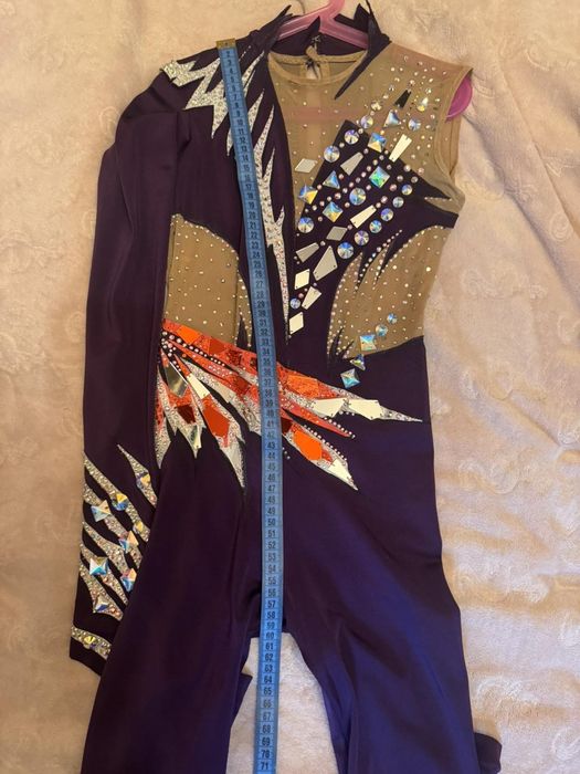 Купальник комбінезон для гимнастики  рост 130-165