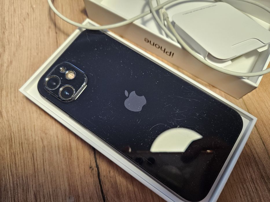IPhone 12, Black, 128GB - używny Warszawa Targówek • OLX.pl