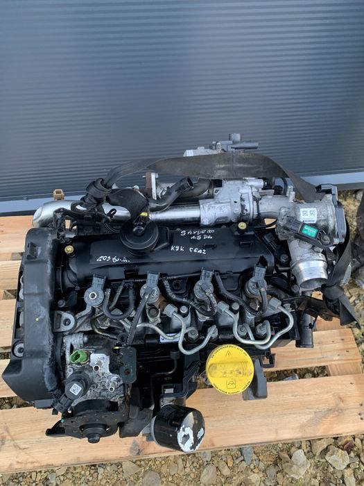 Silnik kompletny Dacia Sandero Logan 1.5 DCI K9KC612 GWARANCJA PISEMNA