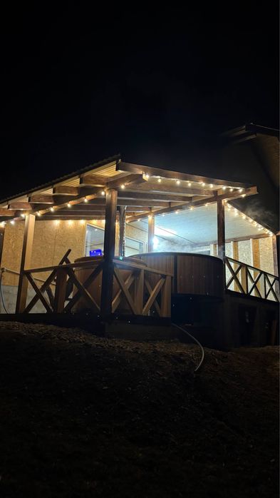 Чан  “ШПІНЬ”з кімнатою відпочинку,з холодною діжкою