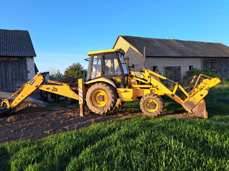 Usługi koparko ładowarką, roboty ziemne