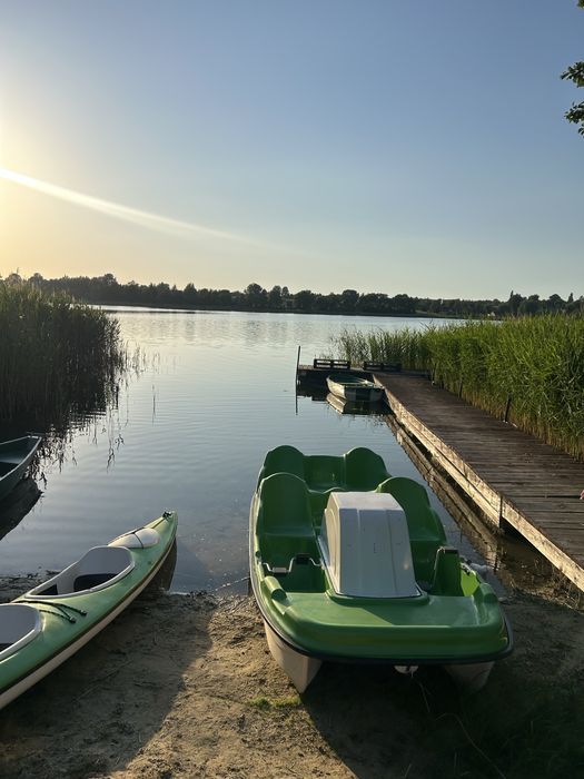 Domek nad jeziorem Głuszyńskim (150m od jeziora) kajak , rowerek wodny . WOLNY 3.07-5.07