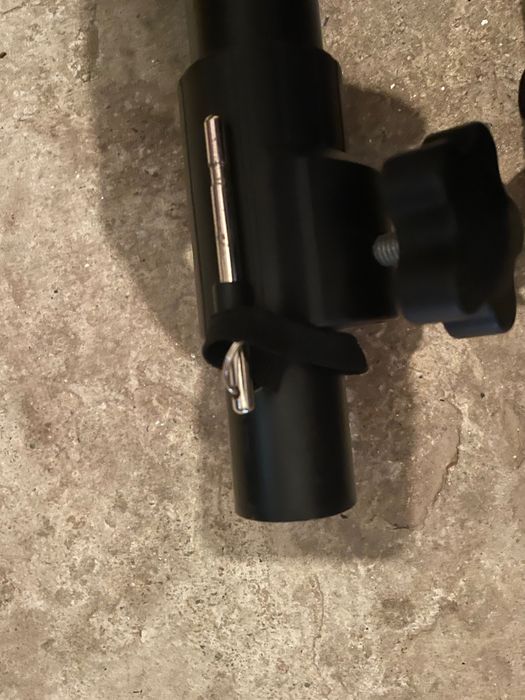 Tripés de colunas com saco