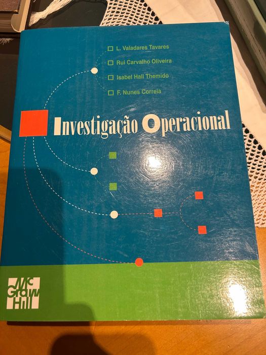 Livros técnicos: Investigação Operacional . Mcgraw-Hill