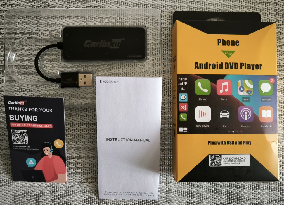 Carplay и Android Auto адаптер для Andoid магнітоли в авто