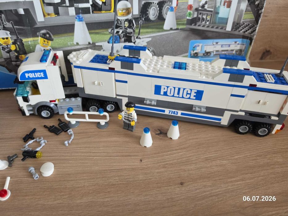Lego City 7743 Ciężarówka Policyjna