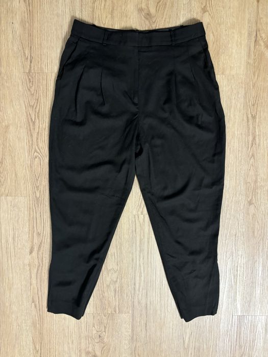 Штани брюки шоколадні massimo dutti