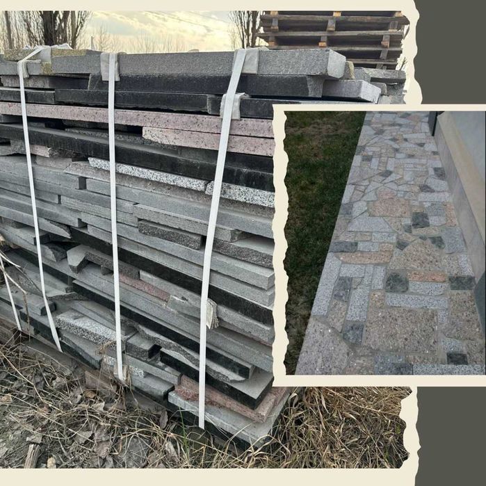 Брекчія гранітна, облицювальний матеріал, плити