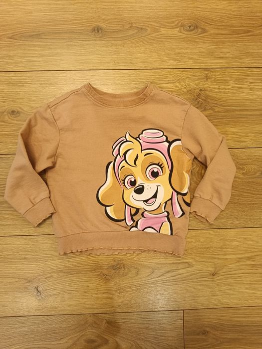 Bluza dziewczęca wkładana przez głowę Paw Patrol Skye Nickelodeon  110