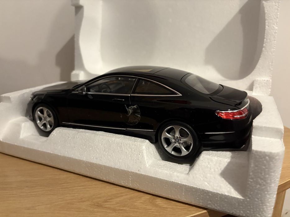 Norev Mercedes S Coupe 1:18 black