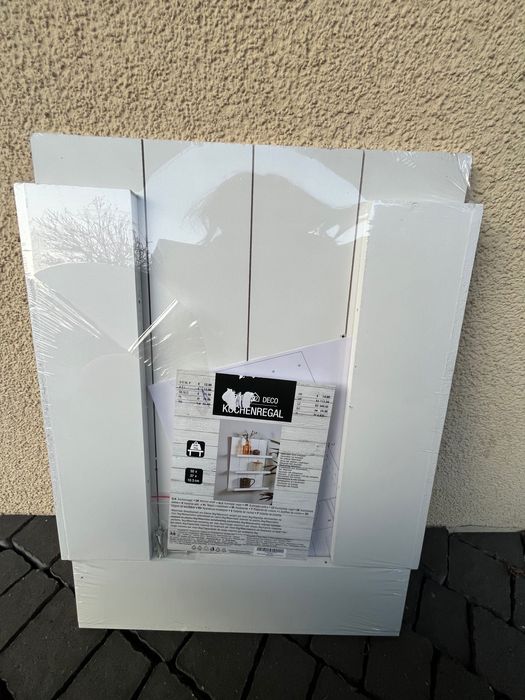 Półka biała home deco nowa