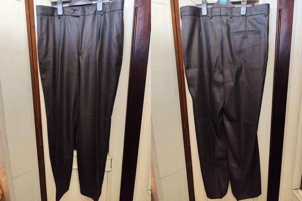 Мужской шерстяной костюм пиджак и брюки Voronin рост 168-177 р.52-54