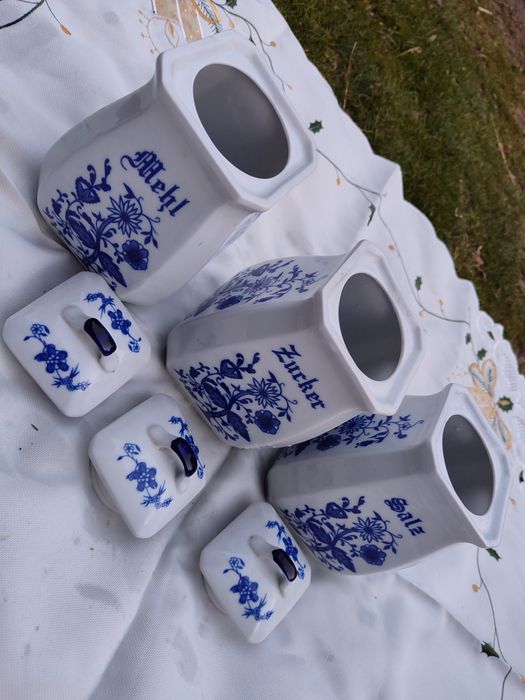 Zestaw ceramicznych pojemników kuchennych  Royal
