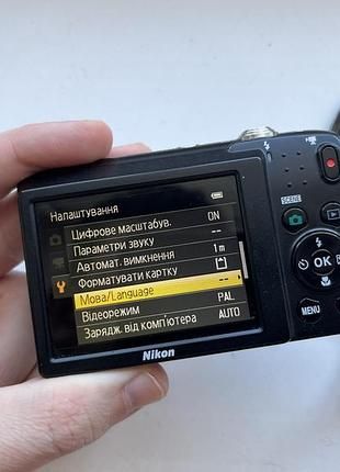 Фотоаппарат компактна камера nikon coolpix s2600 14.0 mp