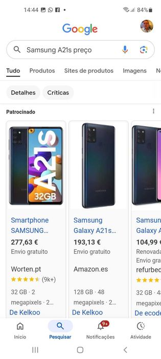 Samsung galaxy A21 S 64gb