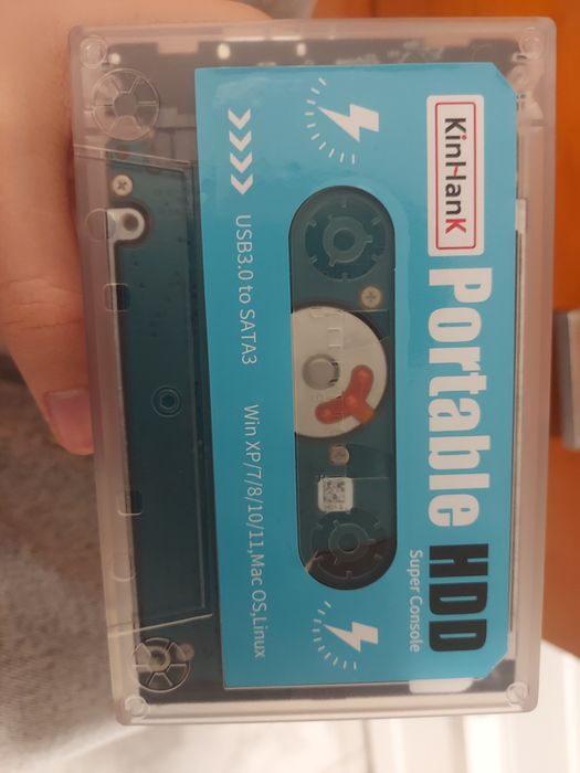 Disco Duro Externo 500GB KinHank - Super console(Jogos Retro)