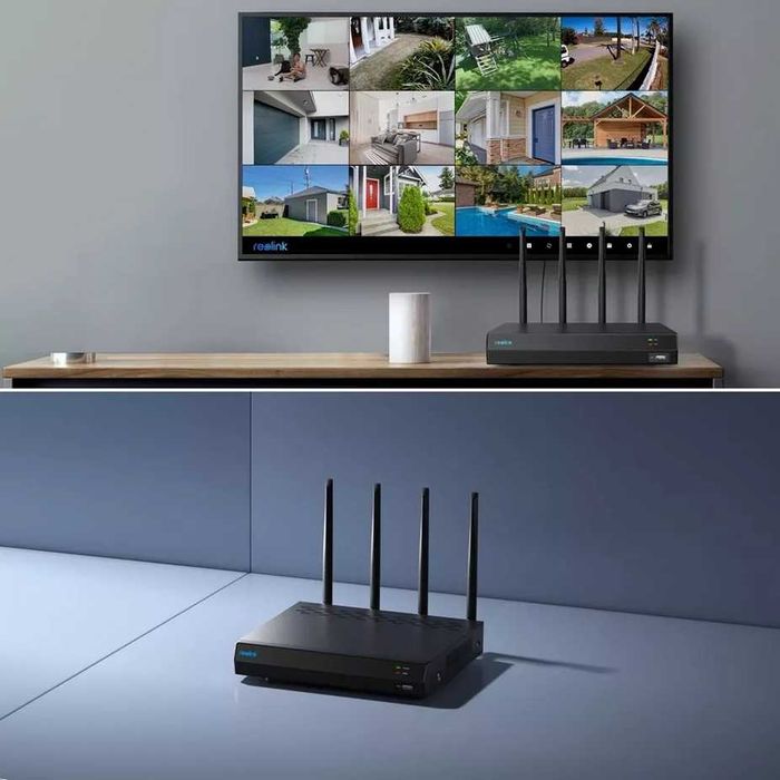 [Novo] Gravador de Vídeo NVR Reolink NVS12W para cameras IP com WiFi 6 e 12 canais