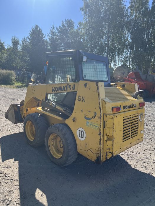 Mini ładowarka przegubowa oborowa bobcat Massey Ferguson Komatsu SK07J