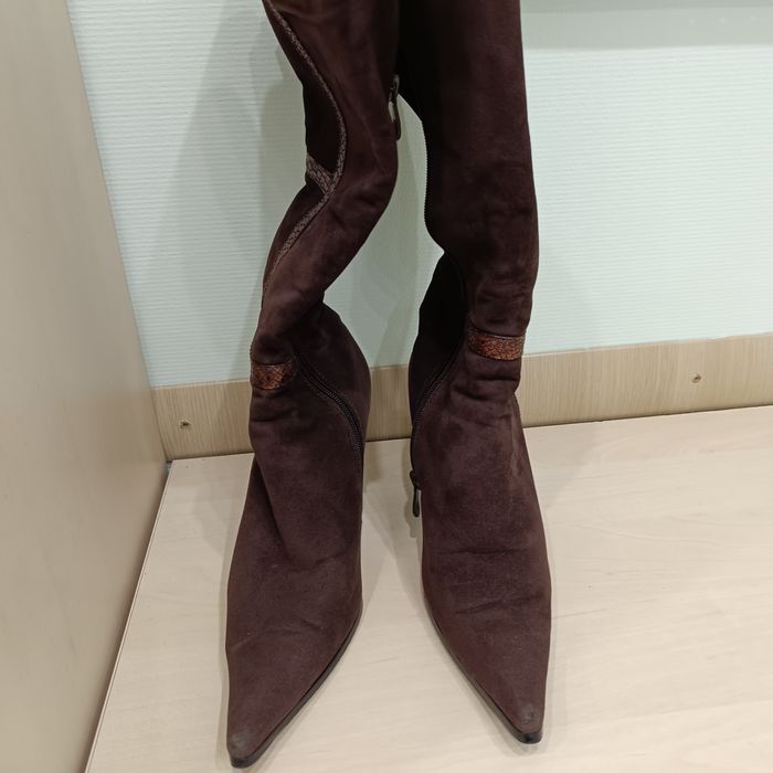 Сапоги  женские отдам за фрукты/сухофрукты