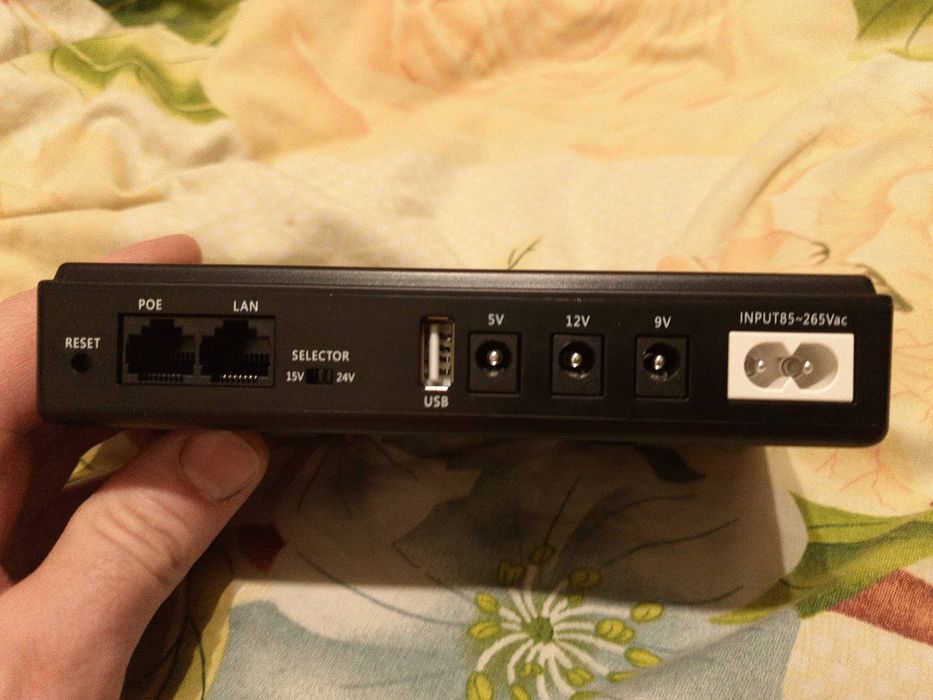 Продам DC UPS безперебійник ДБЖ для WI FI роутера 5/9/12/24v.