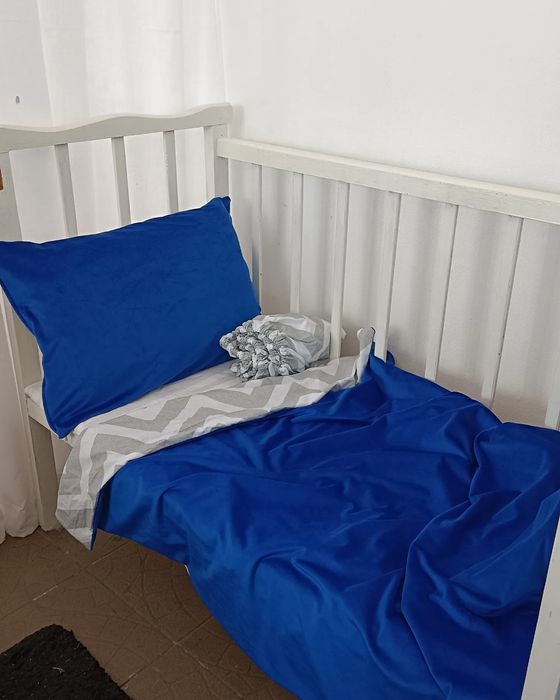 Комплект з плюшу у кроватку