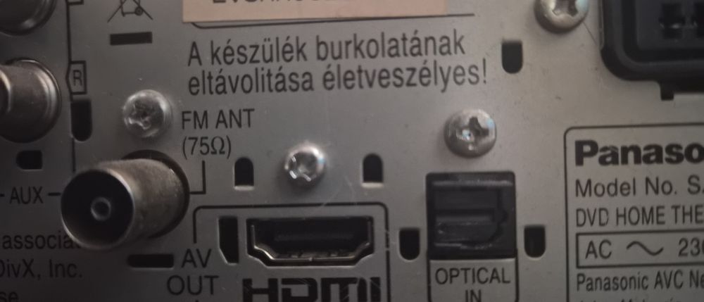 Kino domowe Panasonic SA-PT560