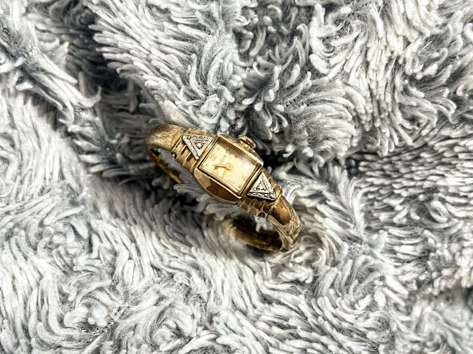 Механические винтажные часы Bulova, 10K gold filled