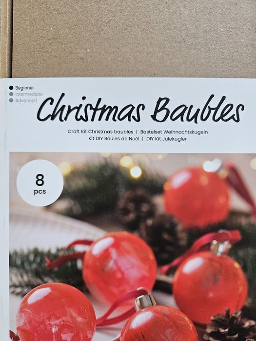 DIY Bolas de Natal