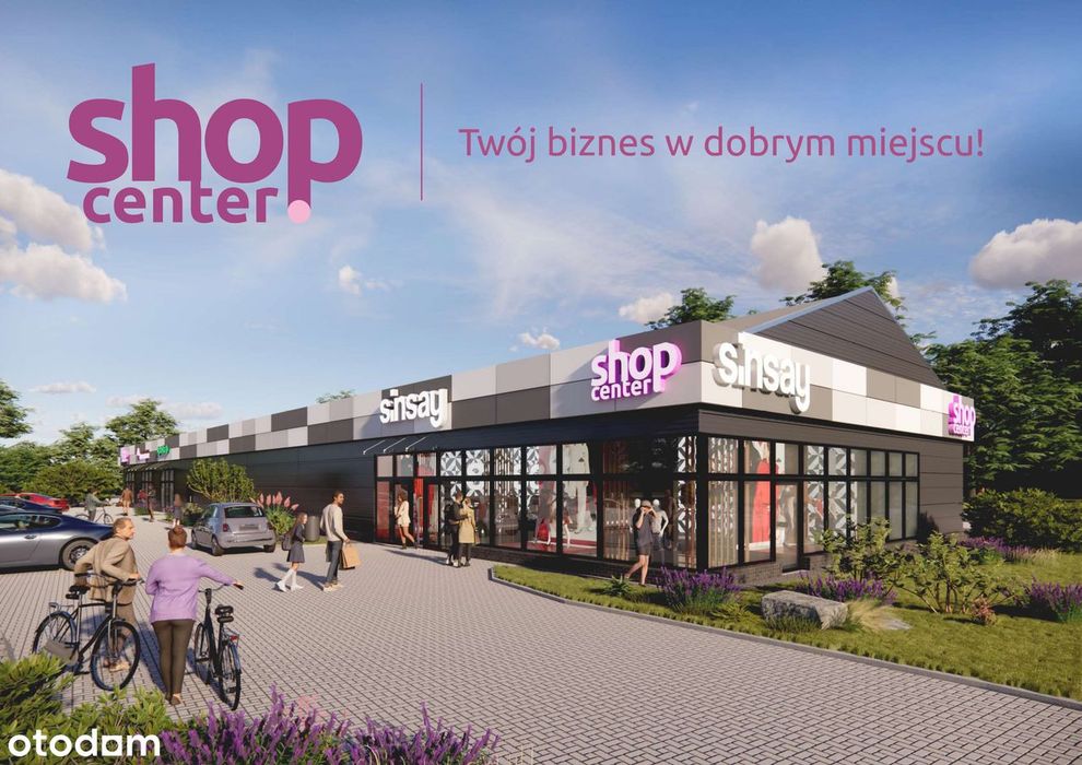 Lokale do wynajęcia 100–300 m² – nowe SHOP CENTER w Kowalu!