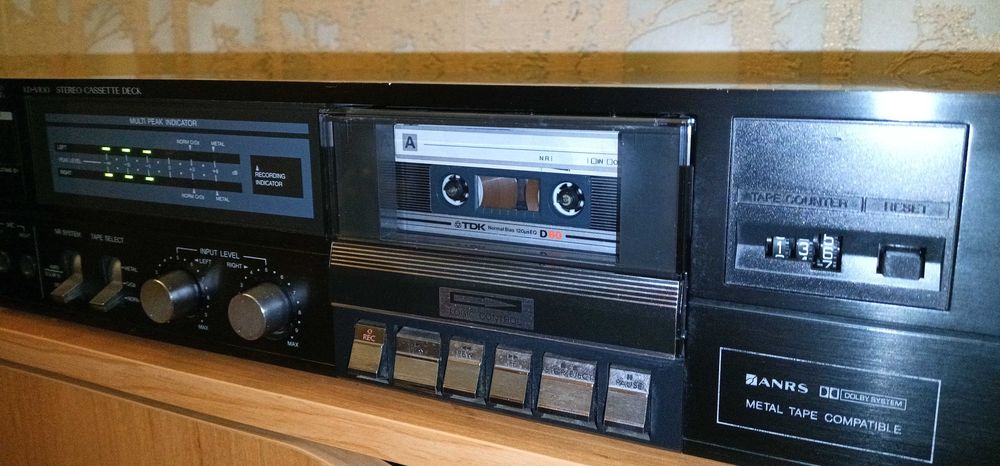 JVC KD-V 100, касетна дека, Japan!