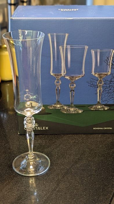 Kieliszki Bohemia Crystal