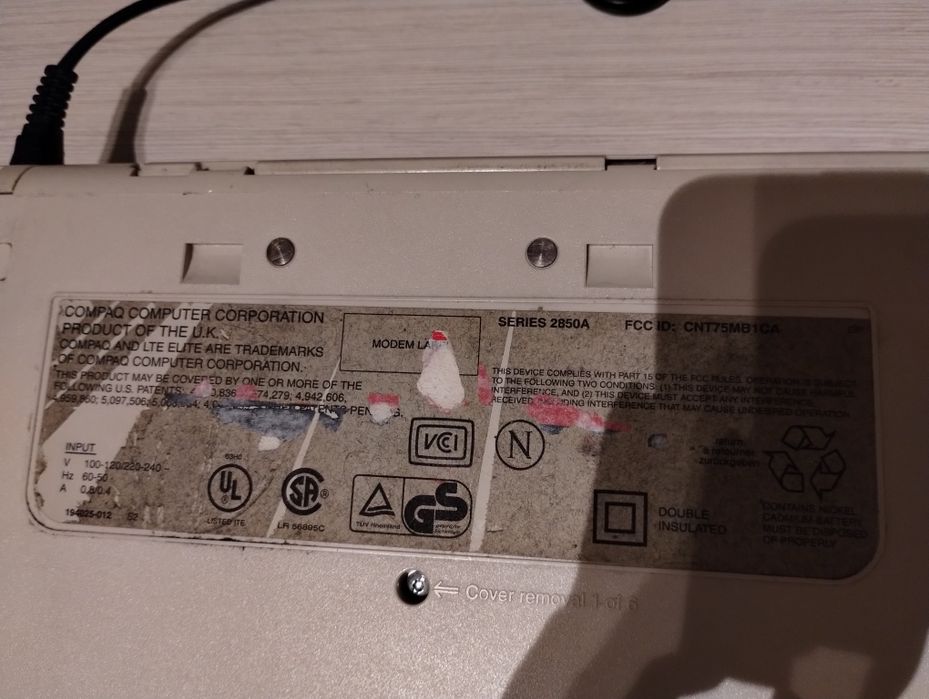 Perełka kolekcjonerska compaq lte elite 4/40cx
