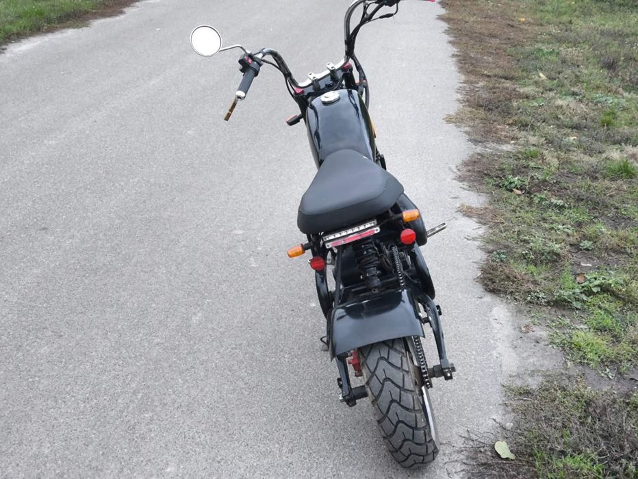 Продам чопер мопед власного проектування 50 куб