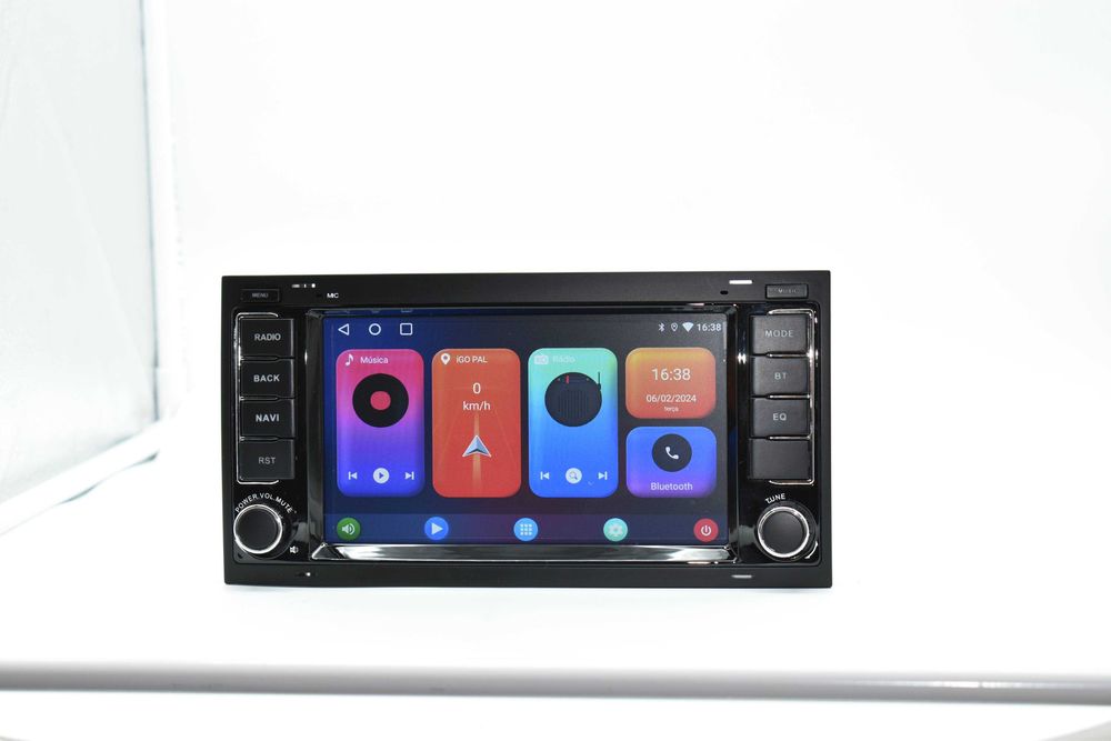 Volkswagen VW Transporter e Touareg  - Auto rádio 2 DIN Android