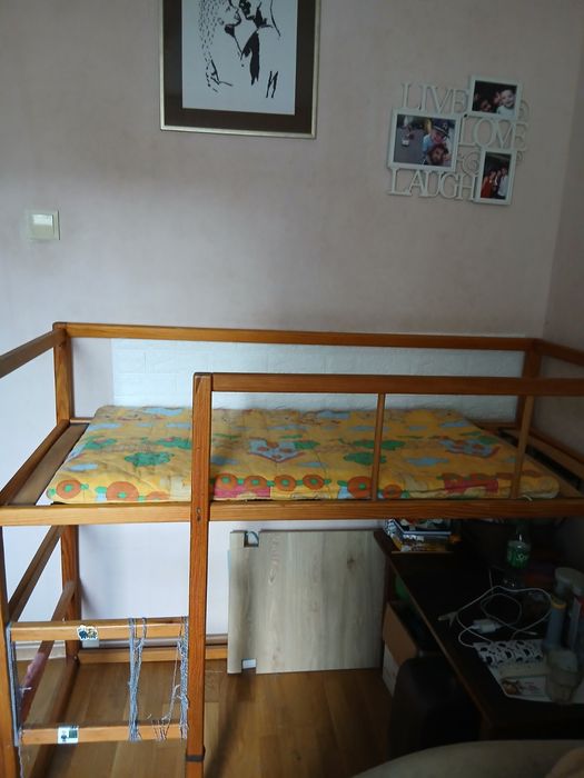 Дитяче ліжко, двоповерхове + стіл