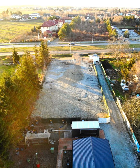 Działka na wynajem, dzierżawę- 1050 m2 Wrocław Jagodno Iwiny Buforowa