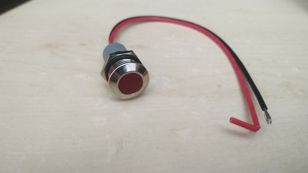 Габарит задний диодный 6 v лампочка фонарь для динамовтулки велосипед ...